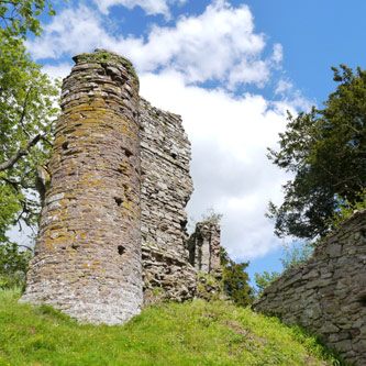 August 2017 - Snodhill Castle, Herefordshire